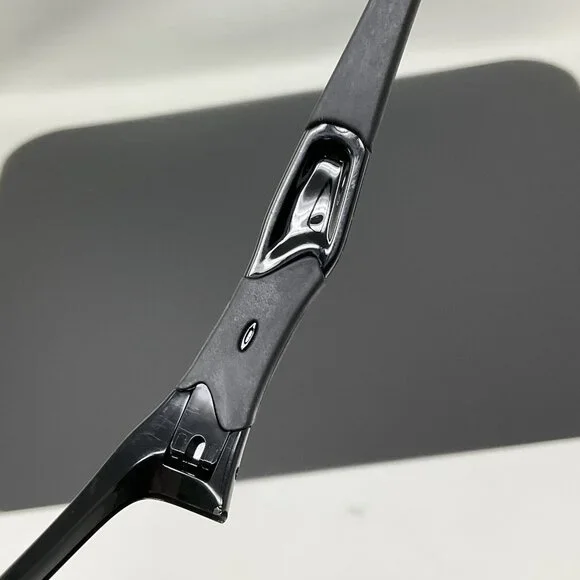 Oakley 03-899 Flak Black Half Rim Sunglasses Frame No Lenses 63 [] 14